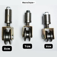 Sliding fence wheels Nilon UK 6.7.8 cm ready-to-install fence wheel/s