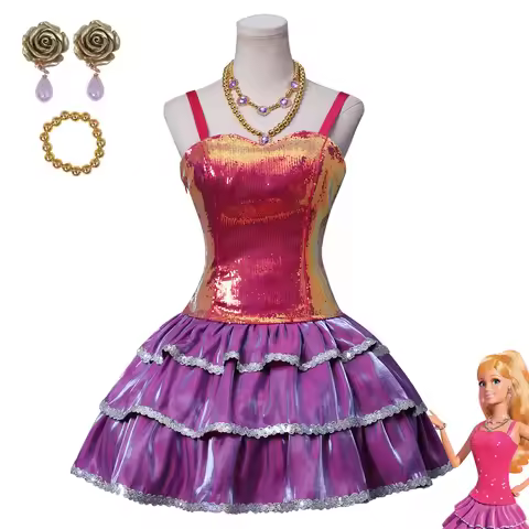 Halloween Cross-border Barbie Dream Mansion Cosplay Dress Barbie Dress Costume Cosplay Two-dimension