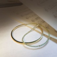 橄欖石手鍊手環/雙鍊 天然寶石 316醫療鋼 不鏽鋼 抗敏鋼