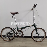 Big Travel Folding Bike D10 Retro Folding Bike 20 Inch 10 Speed City Men Women Shifting Bike HAC003
