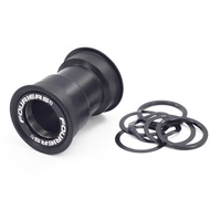 Fouriers แผนที่ด้านล่างกด30 PF30 To BB30จักรยานกด BB Euduro แบริ่งเส้นผ่าศูนย์กลาง46มม.X 68มม.73มม.ช