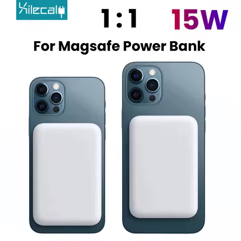 For Magsafe Power Bank ,Magnetic Wireless Powerbank Portable External Auxiliary Battery For Iphone 1