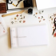 【手帳素材收集冊】 零散轉印貼紙、票根收納