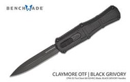 &lt;刀之林&gt;Benchmade CLAYMORE GRIVORY柄D/E平刃彈簧刀/CPM-D2鋼/2色可選