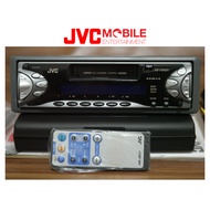 JVC KS-FX621 Single Din Radio Full Cassette RCA Audio Pre-OutLOGIC