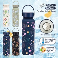 🔥Christmas gift🔥1L Insulated Cup LargeCapacity Wide Mouth Portable VacuumSports Water Bottle Outdoor
