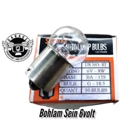 6volt Turn Signal Light Bulb for Honda Win 100 c70 c700 c800 cb100 cb125