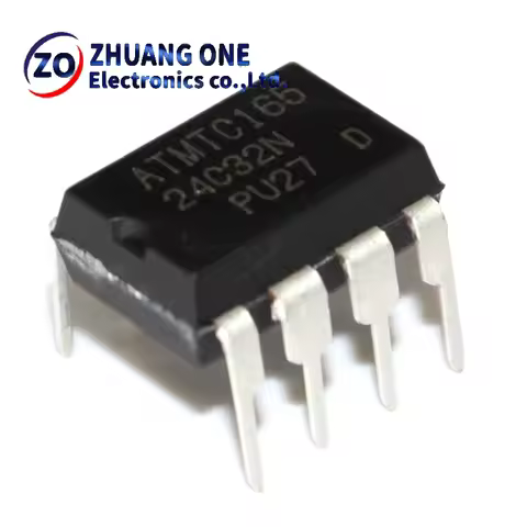 10pcs/lot AT24C32 AT24C32N 24C32N 24C32 DIP-8 EEPROM (4096x8) 32K 1.8-5.5 new original