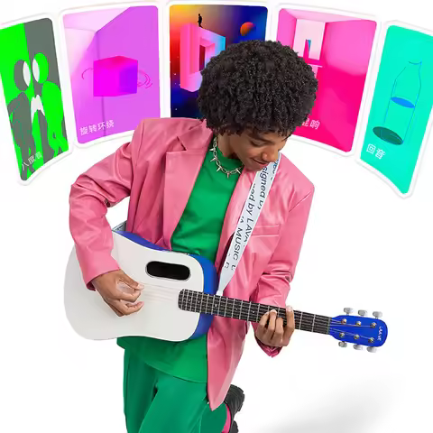 English Language Guitar Tuner Recording Beat Original LAVA ME Play Electric Guitar