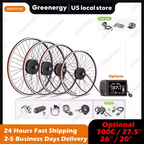 BAFANG 750W 500W Ebike Motor Kit G020 G0900 High Speed Brushless Gear Hub Motor Wheel 48V Electric B