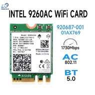 Wifi Card 5 INTEL AC 9260 NGW M2 2230 KEY EA 5Ghz Bluetooh 5 for Laptop PC TinyPc MiniPc original