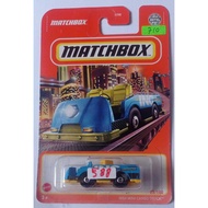 Matchbox - MBX Mini Cargo Truck INC Construction Blue