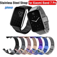 SAMO Stainless Steel Metal Smart Watch Watchband Replacement for  Band 7