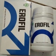 EROFIL Asli Original Herbal Berkualitas (Isi 30 kpsl) Obat Stamina