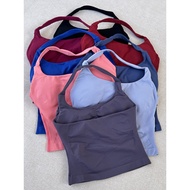 DFYNE Halterneck Seamless Yoga Vest for Women