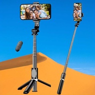Q02 Bluetooth Selfie Stick Stand Mobile Phone Remote Control Photo Outdoor Tripod