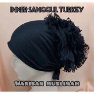 INNER TUDUNG/INNER SANGGUL LACE TURKEY/ANAK TUDUNG.
