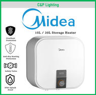 (New Launch) Midea 15L / 30L Storage Water Heater D-15-25VI / D30-25VI