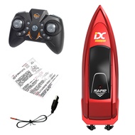 Kids Mini RC Boat Electric Speedboat Summer Water Play High-Speed Racing Boat Submarine Boys Toy