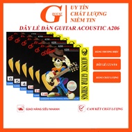 Alice A206 Acoustic Guitar Odd Strings Odd 1-2-3-4-5-6 | Good Brand Retail Wire Acoustic Guitar Stri