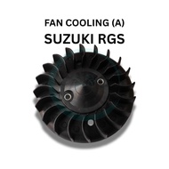 PLASTIC MAGNET FAN COOLING KIPAS PLASTIK SUZUKI RG SPORT 110 RGV 120 MOTOR