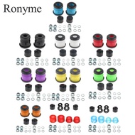 Ronyme Skateboard Truck Bushings Kit Spacer Washer Skateboard Cup Repair Nuts Truck