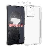 For HMD Fusion 5G Case HD Clear TPU Soft Case,Anti-Shock Transparent TPU Gel Case For HMD Skyline 5G