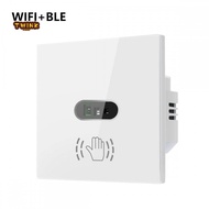 WiFi BLE Switch Gesture Control Wave-to-Switch Reinforced Tempered Glass