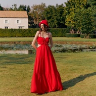Sierra Red Maxi Dress