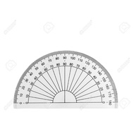 Semi-Circular Protractor Ruler 180 Protector Ruler