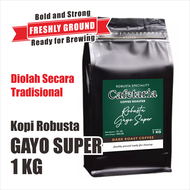 CAFETARIA Kopi Robusta Aceh Gayo Super 1 Kg Fresh Roasted
