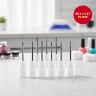 Tungsten Carbide Nail Bits for Efile, Cuticle Care, and Dead Skin Removal on Nail Edges  Bit Kuku Tu