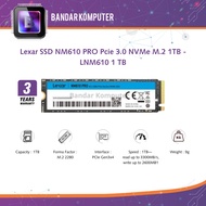 Lexar SSD NM610 PRO Pcie 3.0 NVMe M.2 1TB - LNM610 1 TB