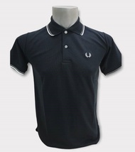 เสื้อคอปกโปโลปกขลิบแขนขลิบปัก Fred Perry ส่งไวส่งเร็วทันใจ ผ้าเนื้อดีไม่ร้อน ใส่สบาย งานสวย ส่งไว 1 วันของถึงมือ