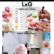Edible Paper Cake Decoration. Edible Food Grade Cake Decoration. Edible Pen & Edible Wafer Paper