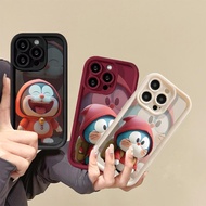 Couples 3D Cartoon Doraemon Casing For OPPO R11 R11S R15 R17 Pro FIND X3 X5 PRO Cartoon Doraemon Soft Cute Japan Anime Silicone Shockproof Case Phone Case