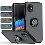 For Samsung Galaxy Xcover 6 Pro Armor Shockproof Case Ring Stand Protection Back Cover