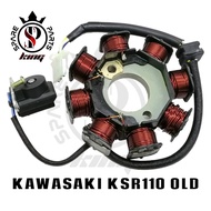 KAWASAKI KSR110 OLD KSR OLD FUEL COIL ASSY STARTER COIL KSR OLD STATOR COIL ASSY