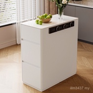 Kitchen Nakajima Separate Cabinet Small Size Island Table Movable Single Narrow Island Table Single 