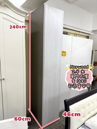 ✨包送貨 )) NORWOOD 單門衣櫃 // 高身 !! 超窄款衣櫃 🥰 46cm 闊 // 衣櫃 // 儲物櫃 // 超大容量✨