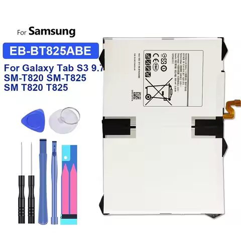 EB-BT825ABE 6000mAh For Samsung Galaxy Tab S3 9.7 SM-T825C T820 T825 Stable Tablet Battery