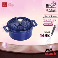 Staub - Dark Blue Round Pot - 30cm
