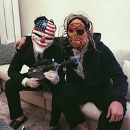 Game Harvest Day 2 Mask Cos Halloween Robber Joker Anime Pay Day Harvest Day Mask游戏收获日2面具cos万圣节 劫匪小丑