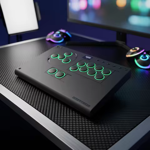 Haute42-COSMOX X-Move Stick Leverless Controller For PC Ps4 Ps5 Xbox Steam Switch Adjustable Button 