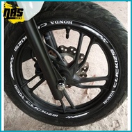 ❡ ❥ ┇ HONDA CLICK 125i Mags Sticker Decals sa Rim Gulong for Motorcycle click 125i 150