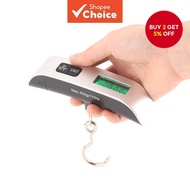 Luggage Scale 50Kg 10G Digital Hanging Scale Portable Electronic Balance for Luggage Weighing Travel
