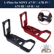 L-PLATE สำหรับ SONY A7M4 / A7RM4 / A7S3 / A9M2 / A1 ( L-Plate BRACKET for SONY A7 IV / A7R IV / A7 S3 / A9 II ) SONY A7IV L BRACKET PLATE