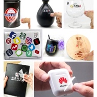 [40pcs] Sticker Viral UV Emboss hight quality