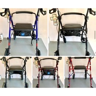 🇺🇸 | Adjustable Adult Medical Walker Rollator with Seat, Wheels and Handbreak | Imported from USA 🇺🇸
