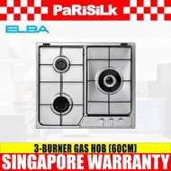 Elba EHS 635D1 SB 3-Burner Gas Hob (60CM)